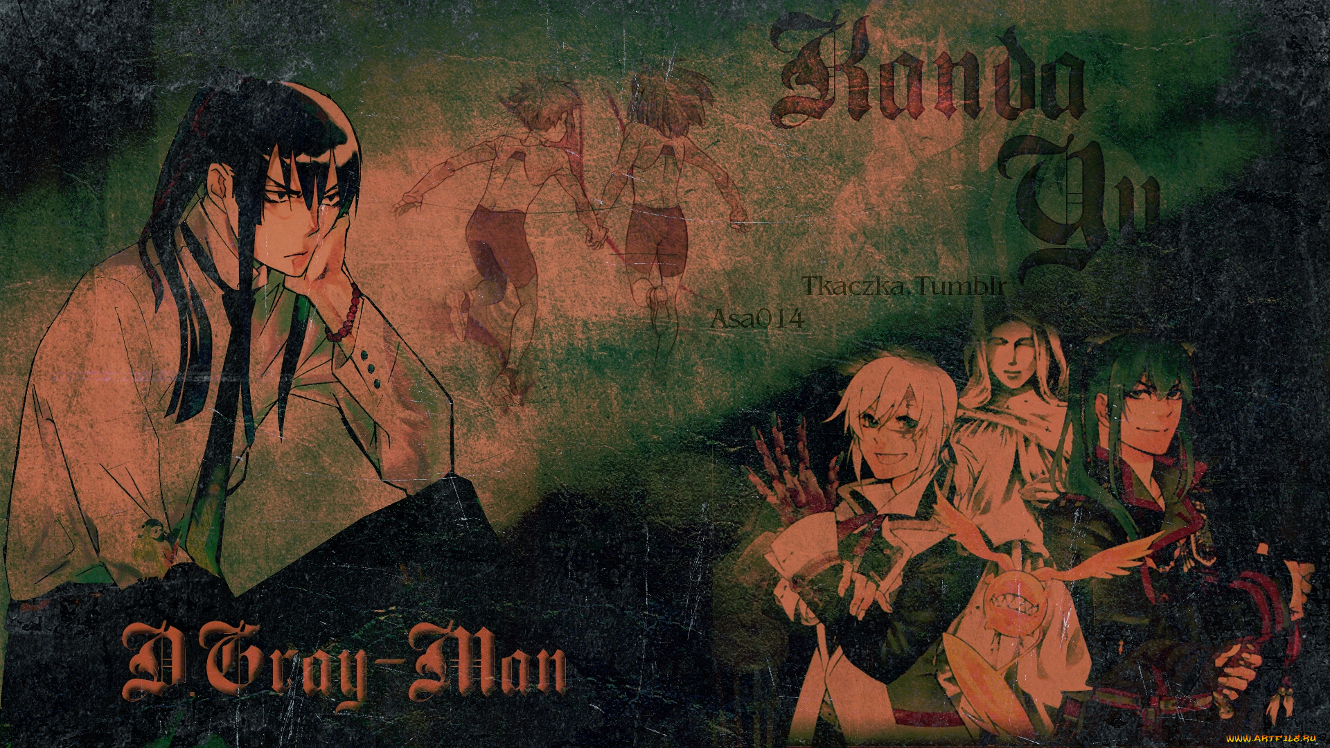 ,  gray-man, , allen, walker, , , , kanda